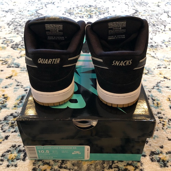 🍿NIKE DUNK LOW PREMIUM SB "QUARTERSNACKS"🍿 - Picture 3 of 8